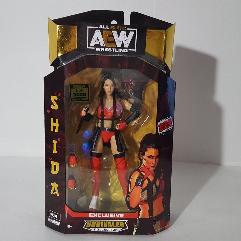 Hikaru Shida AEW Fan Fest Figure 1 Of 3000 New/Sealed